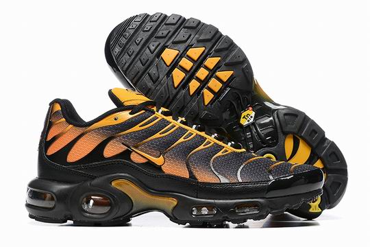 Cheap Nike Air Max Plus Black Yellow TN Men's Shoes-182